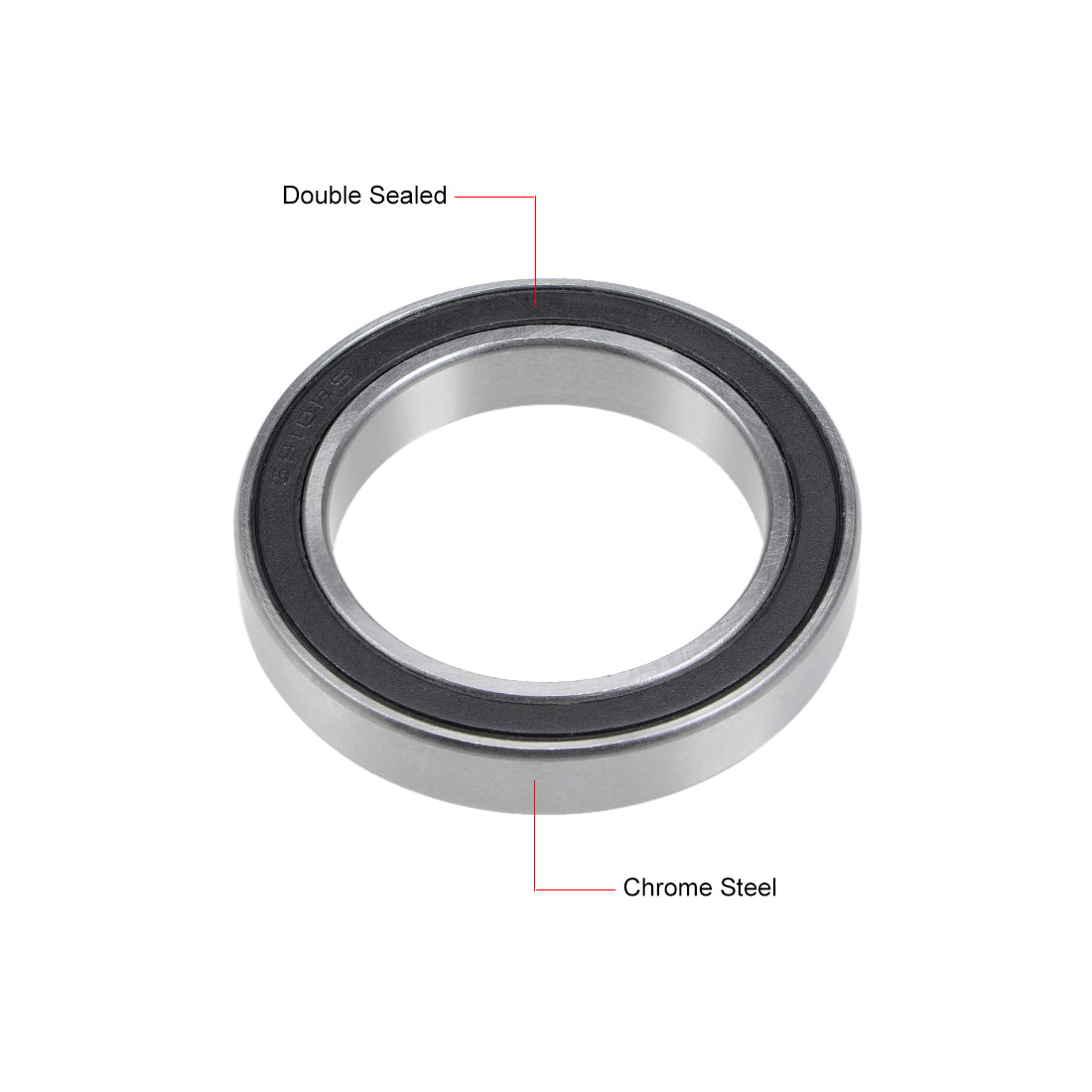 uxcell Uxcell Deep Groove Ball Bearings Metric Double Sealed Chrome Steel