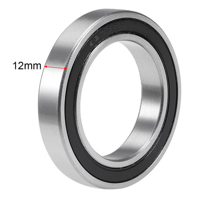 Harfington Uxcell Deep Groove Ball Bearings Metric Double Sealed Chrome Steel