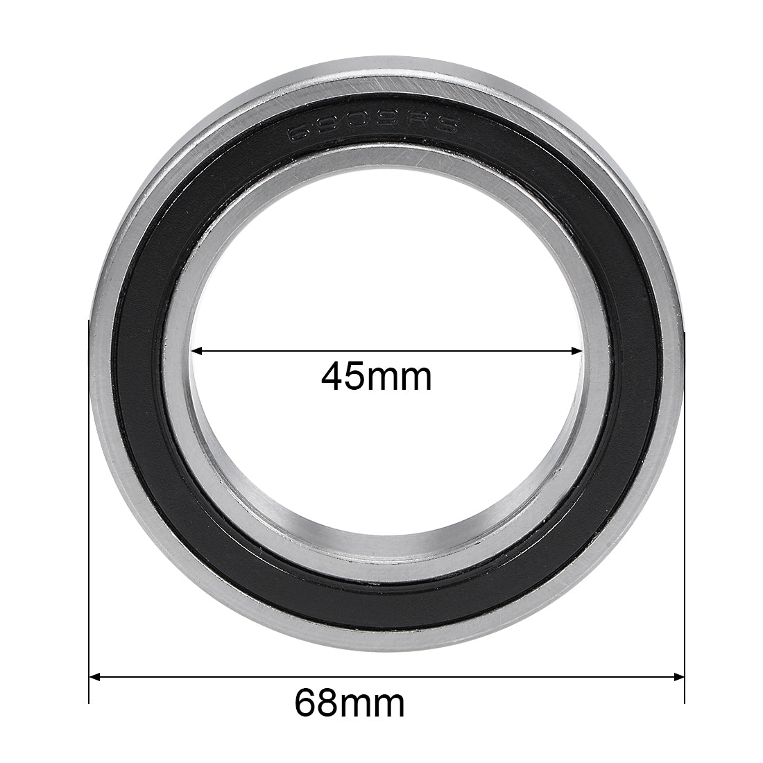 uxcell Uxcell Deep Groove Ball Bearings Metric Double Sealed Chrome Steel