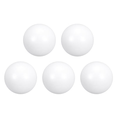 Harfington Uxcell PTFE Ball, 9mm Diameter, Ground Finish, Diaphragm Pneumatic Pump White, 5pcs