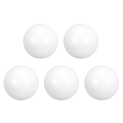 Harfington Uxcell PTFE Ball, 10mm Diameter, Ground Finish, Diaphragm Pneumatic Pump White, 5pcs