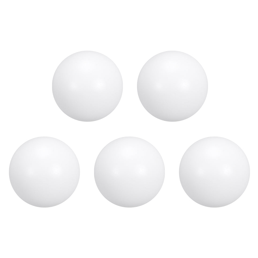 uxcell Uxcell PTFE Ball, 12mm Diameter, Ground Finish, Diaphragm Pneumatic Pump White, 5pcs