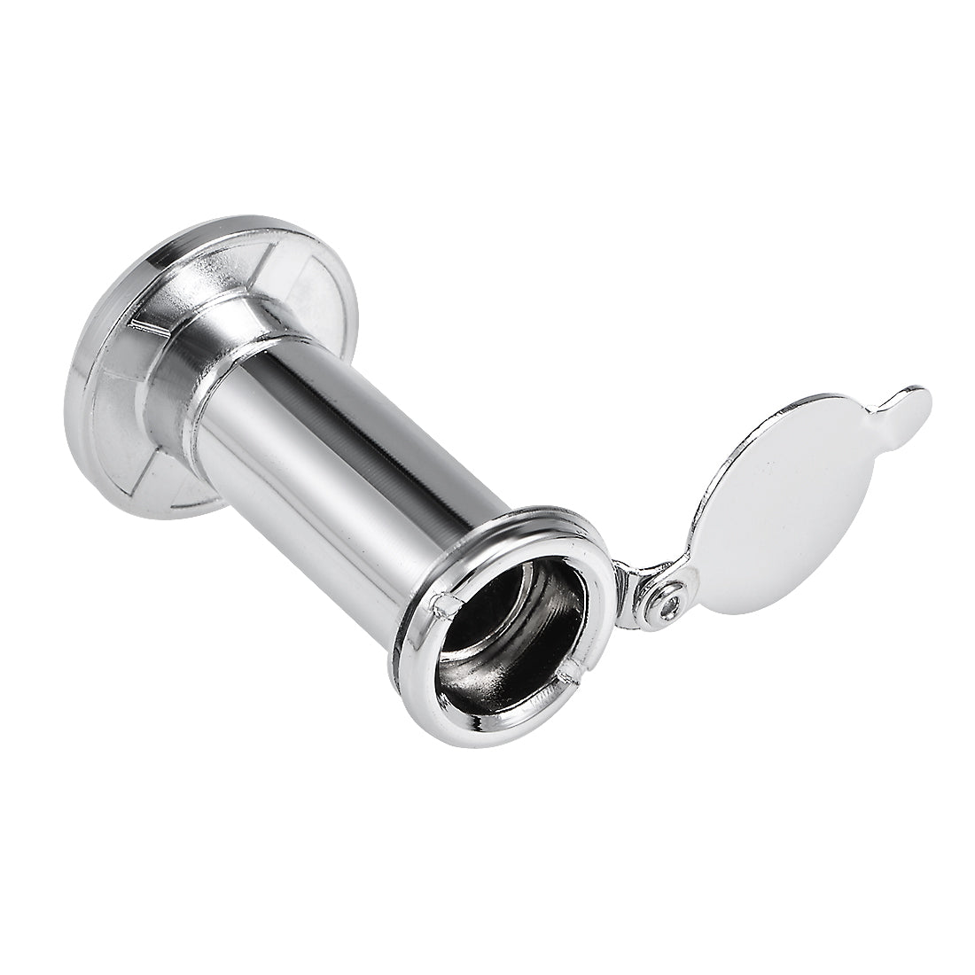 uxcell Uxcell Brass Door Viewer for 35mm-55mm Doors, Polished Chrome Finish