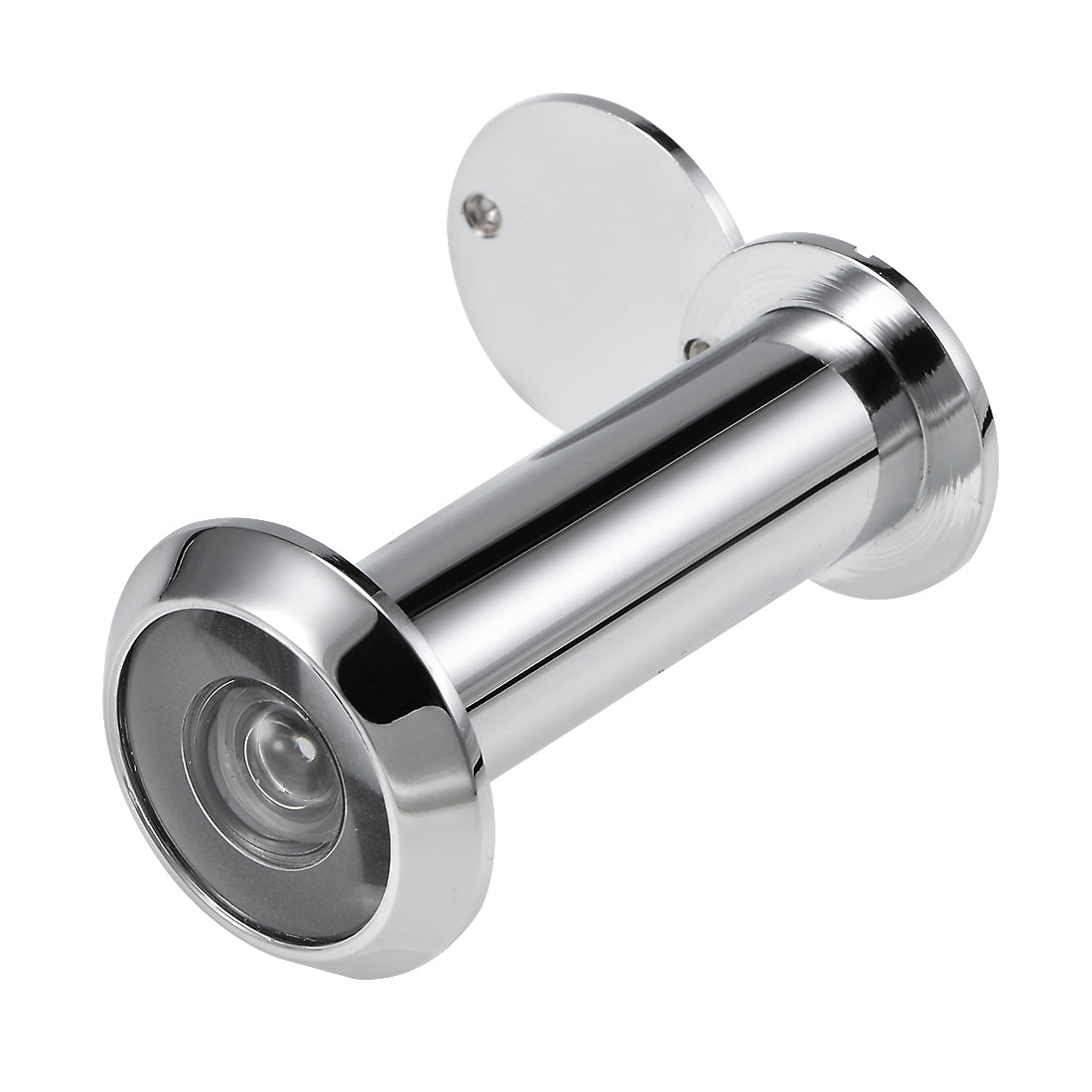 uxcell Uxcell Brass Door Viewer Peephole for 55mm-90mm Doors, Polished Chrome Finish