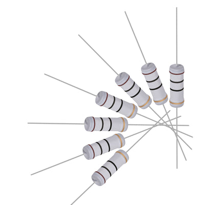 uxcell Uxcell 40pcs 3W 3 Watt Metal Oxide Film Resistor Lead 10 Ohm ±5% Tolerance