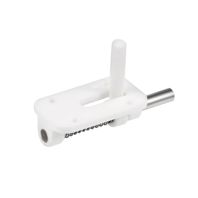 Harfington Uxcell Canopy Hatch Lock Latch for RC Airplane Cockpit Cover Fixing, 23.5x13x8mm White