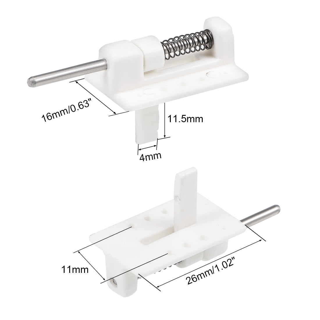 uxcell Uxcell Baldachin Luke Verschluss für RC Flugzeug Cockpitabdeckung Befestigung, 26x16x9mm