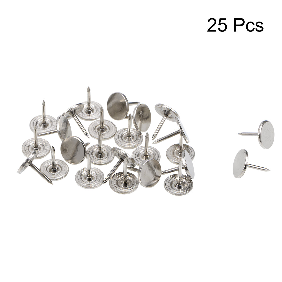 uxcell Uxcell Upholstery Nails Tacks Flat Head Furniture Nails Pin 25 Pcs