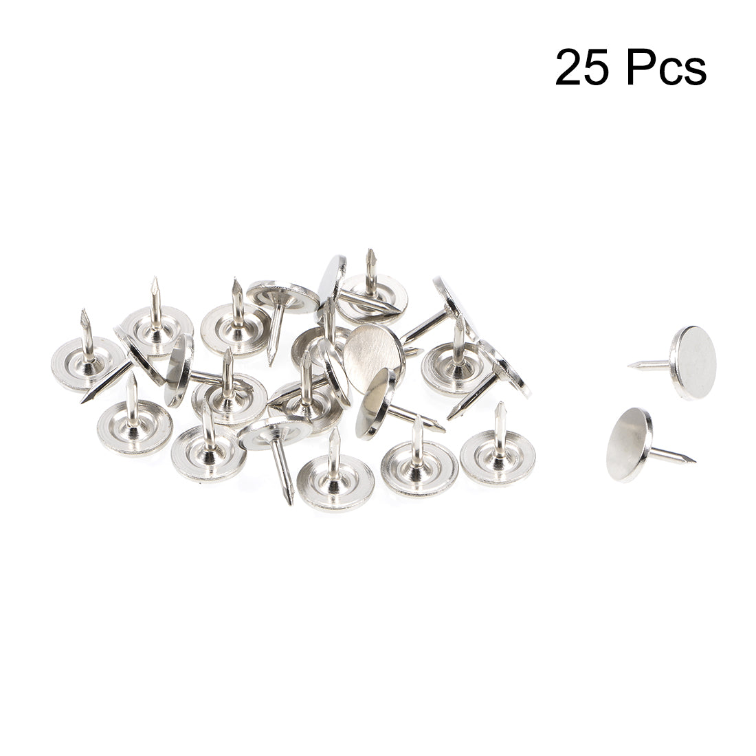 uxcell Uxcell Upholstery Nails Tacks Flat Head Furniture Nails Pin 25 Pcs