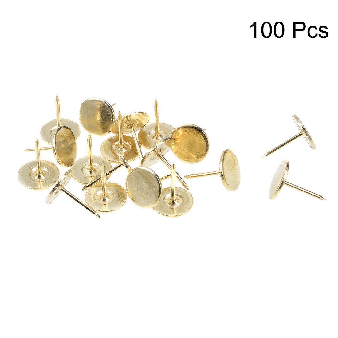 uxcell Uxcell Upholstery Nails Tacks Flat Head Furniture Nails Pin 100 Pcs