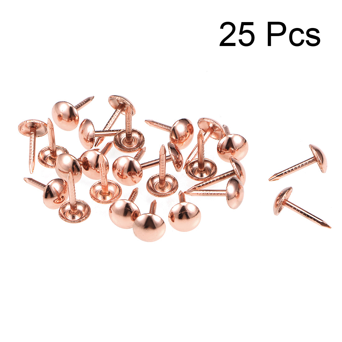 uxcell Uxcell Upholstery Nails Tacks Antique Round Thumb Push Pin 25 Pcs