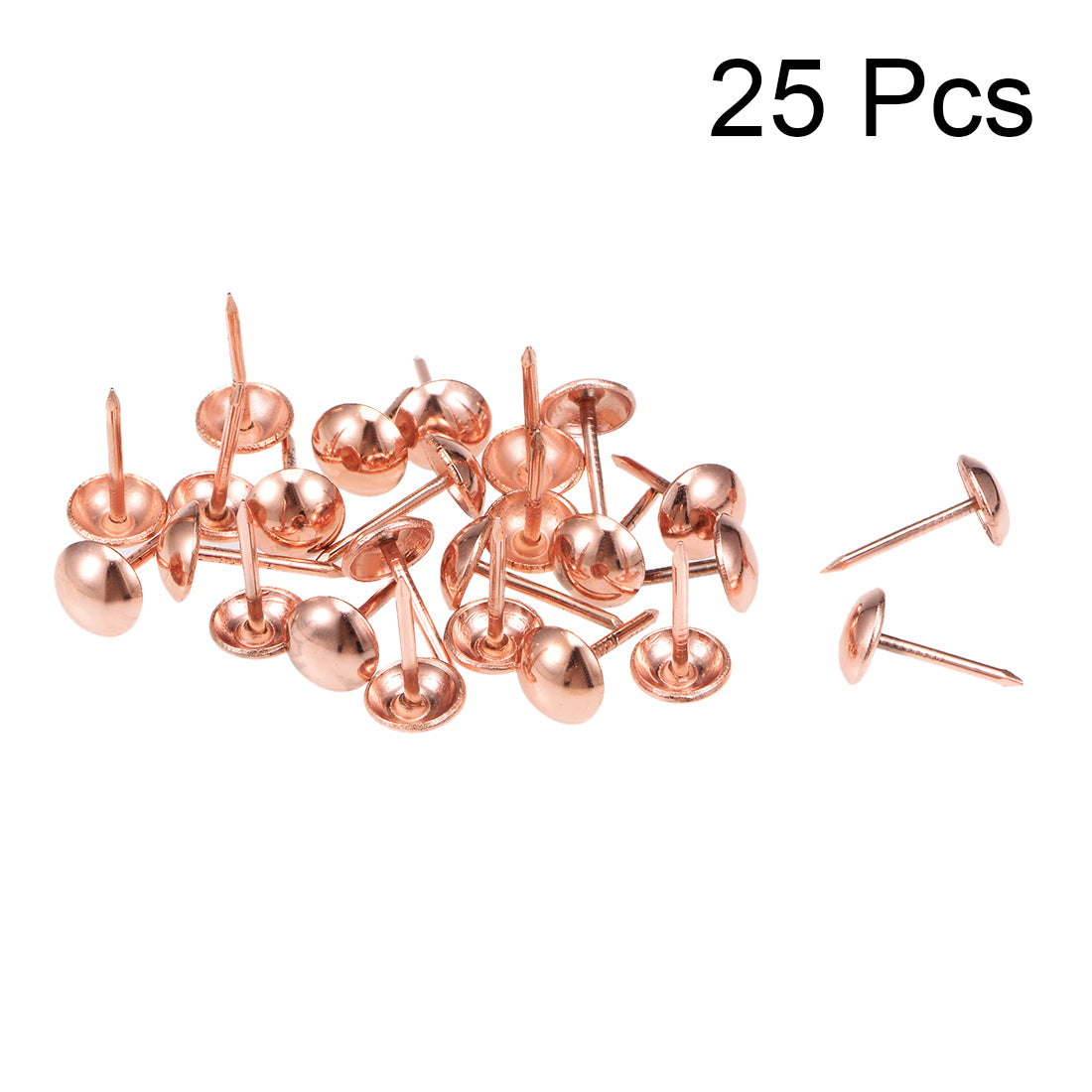 uxcell Uxcell Upholstery Nails Tacks Antique Round Thumb Push Pin 25 Pcs