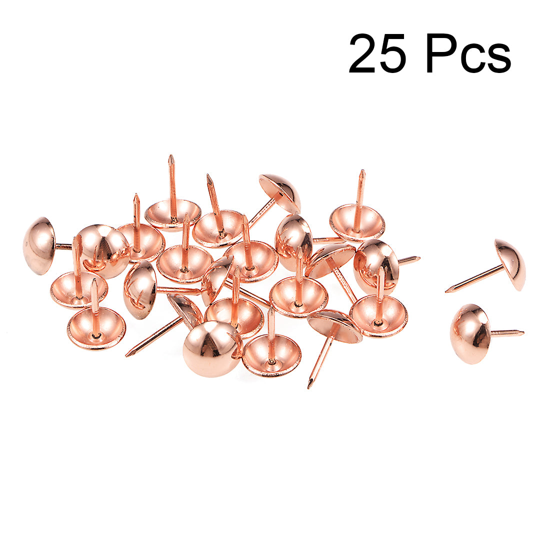 uxcell Uxcell Upholstery Nails Tacks Antique Round Thumb Push Pin 25 Pcs