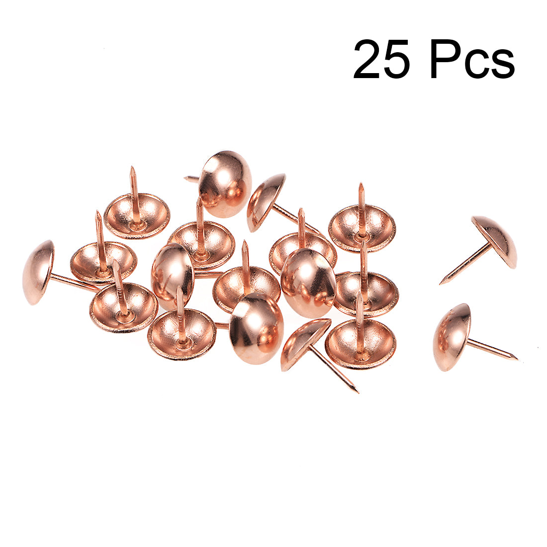 uxcell Uxcell Upholstery Nails Tacks Antique Round Thumb Push Pin 25 Pcs