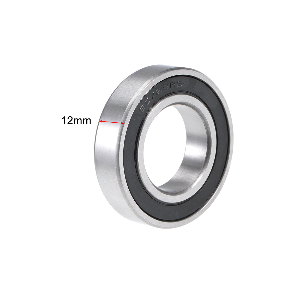 uxcell Uxcell Deep Groove Ball Bearing Double Sealed Chrome Steel Bearings