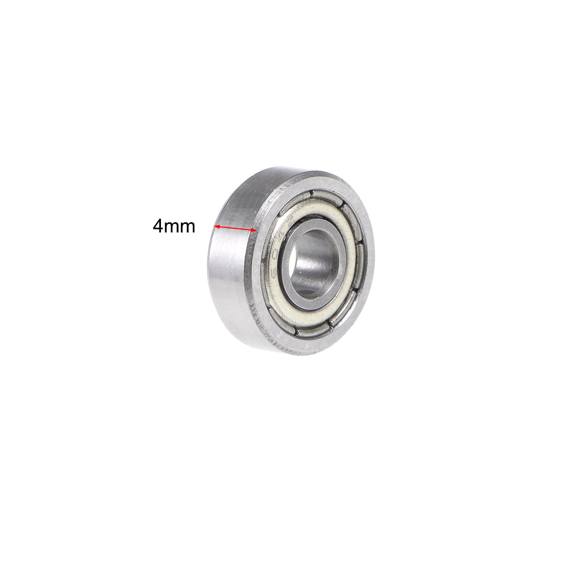 uxcell Uxcell Deep Groove Ball Bearings Metric Double Shielded Chrome Steel ABEC1 Z1