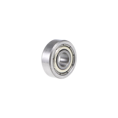 Harfington Uxcell Deep Groove Ball Bearings Metric Double Shielded Chrome Steel ABEC1 Z1