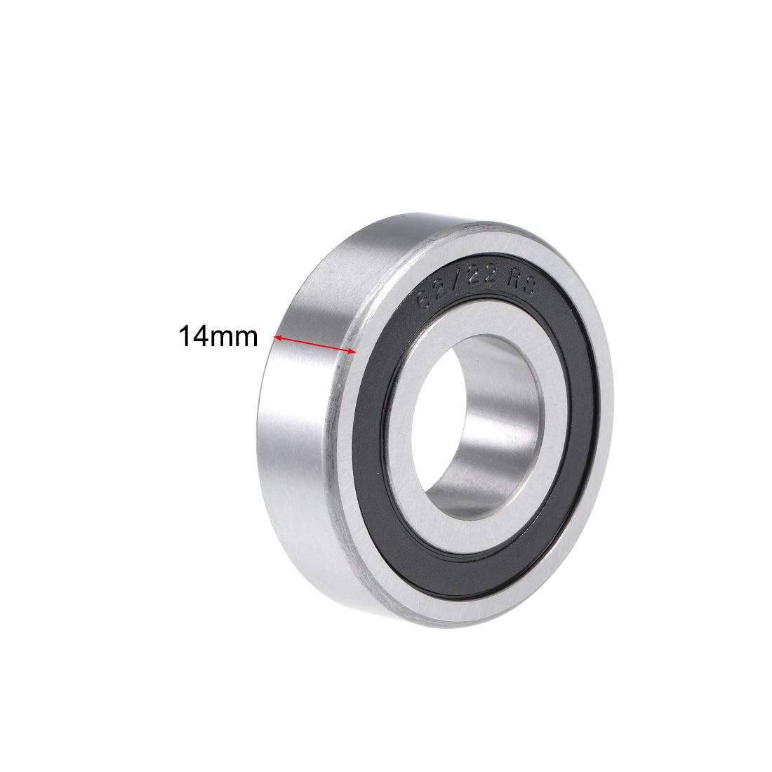 uxcell Uxcell Deep Groove Ball Bearing Double Seal Chrome Steel P0 Z1 Metric Bearings