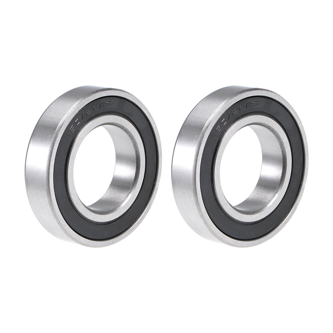 uxcell Uxcell Deep Groove Ball Bearing Double Seal Chrome Steel P0 Z1 Metric Bearings