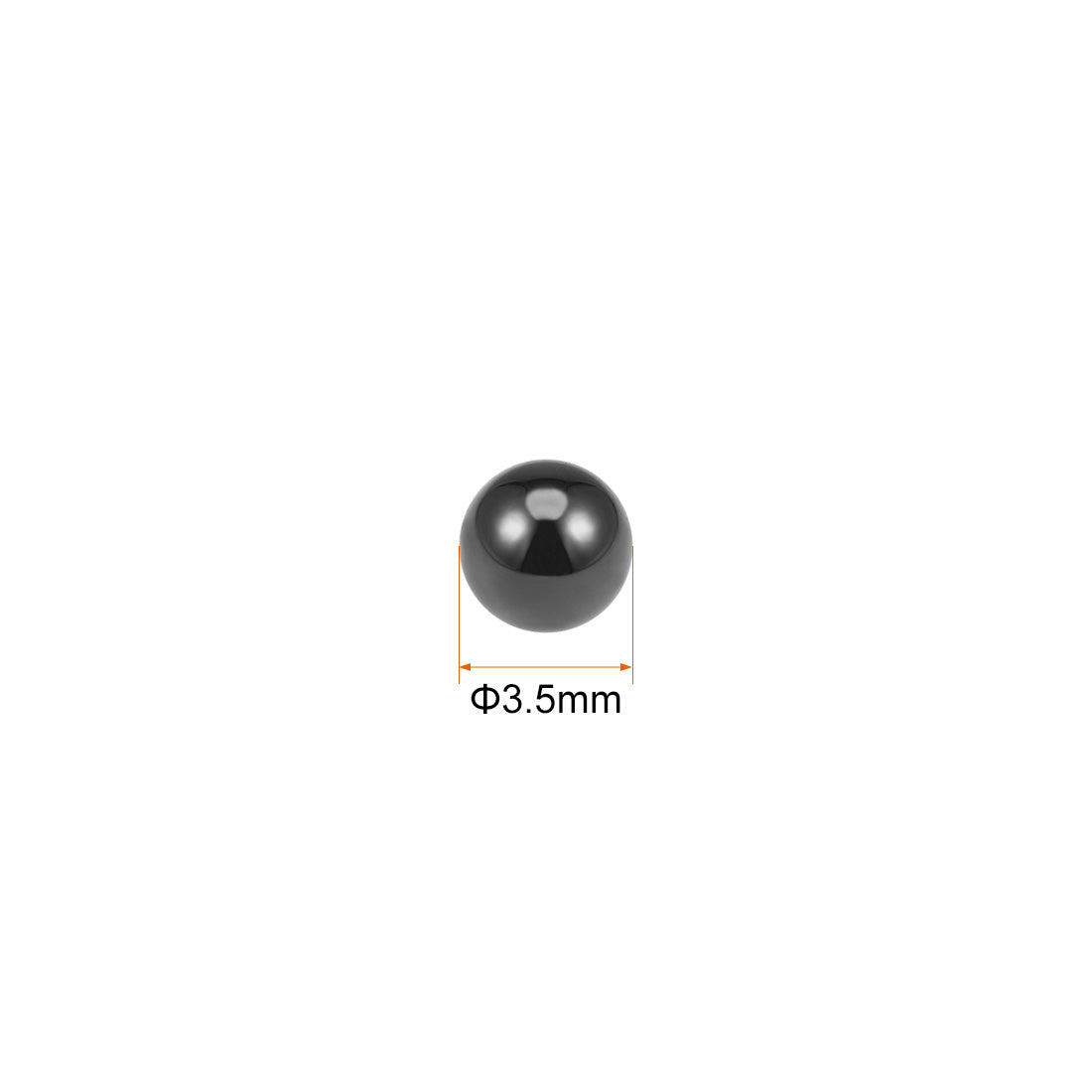 Uxcell Uxcell 1mm Ceramic Bearing Balls, Si3N4 Silicon Nitride Ball G5 Precision 10pcs