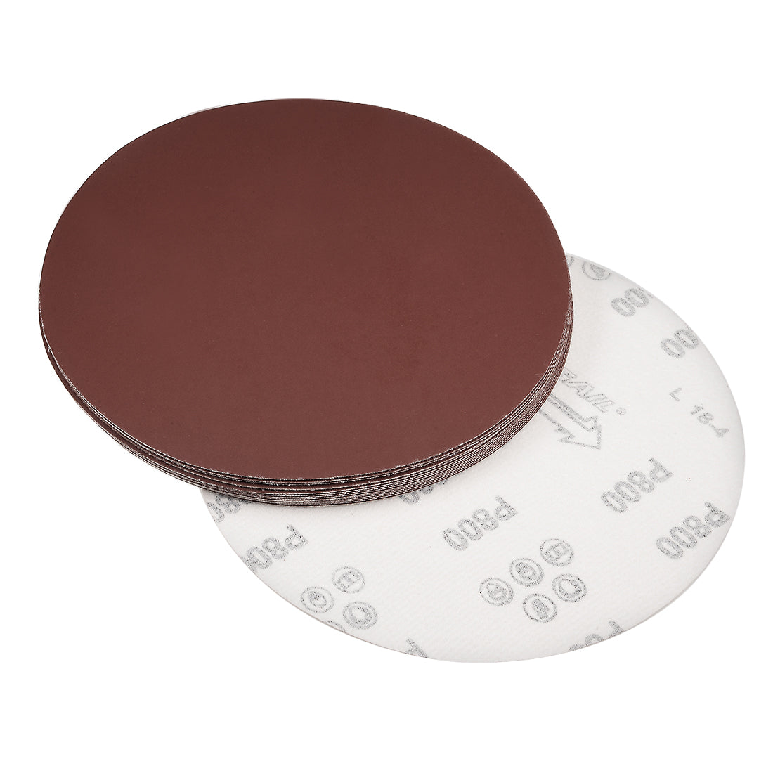 uxcell Uxcell Hook and Loop Discs Aluminum Oxide Flocking Sand for Random Orbital Sander