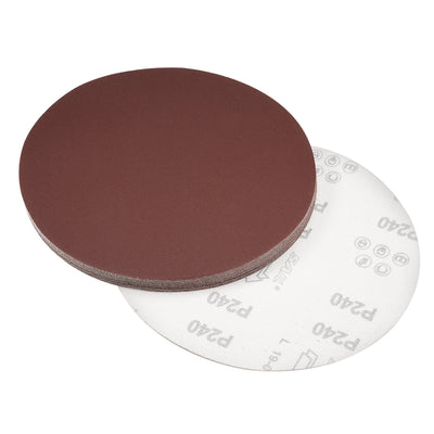 Harfington Uxcell Hook and Loop Discs Aluminum Oxide Flocking Sand for Random Orbital Sander