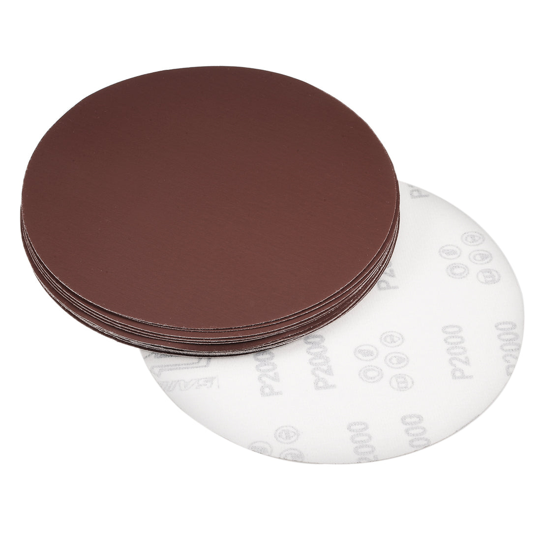 uxcell Uxcell Hook and Loop Discs Aluminum Oxide Flocking Sand for Random Orbital Sander