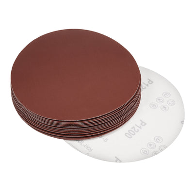 Harfington Uxcell Hook and Loop Discs Aluminum Oxide Flocking Sand for Random Orbital Sander