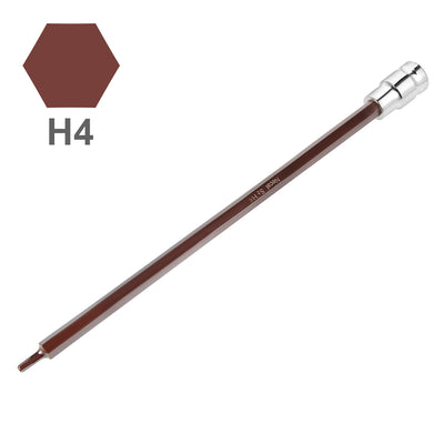 Harfington Uxcell Extra Long Hex Bit Socket, Metric, S2 & Cr-V Steel