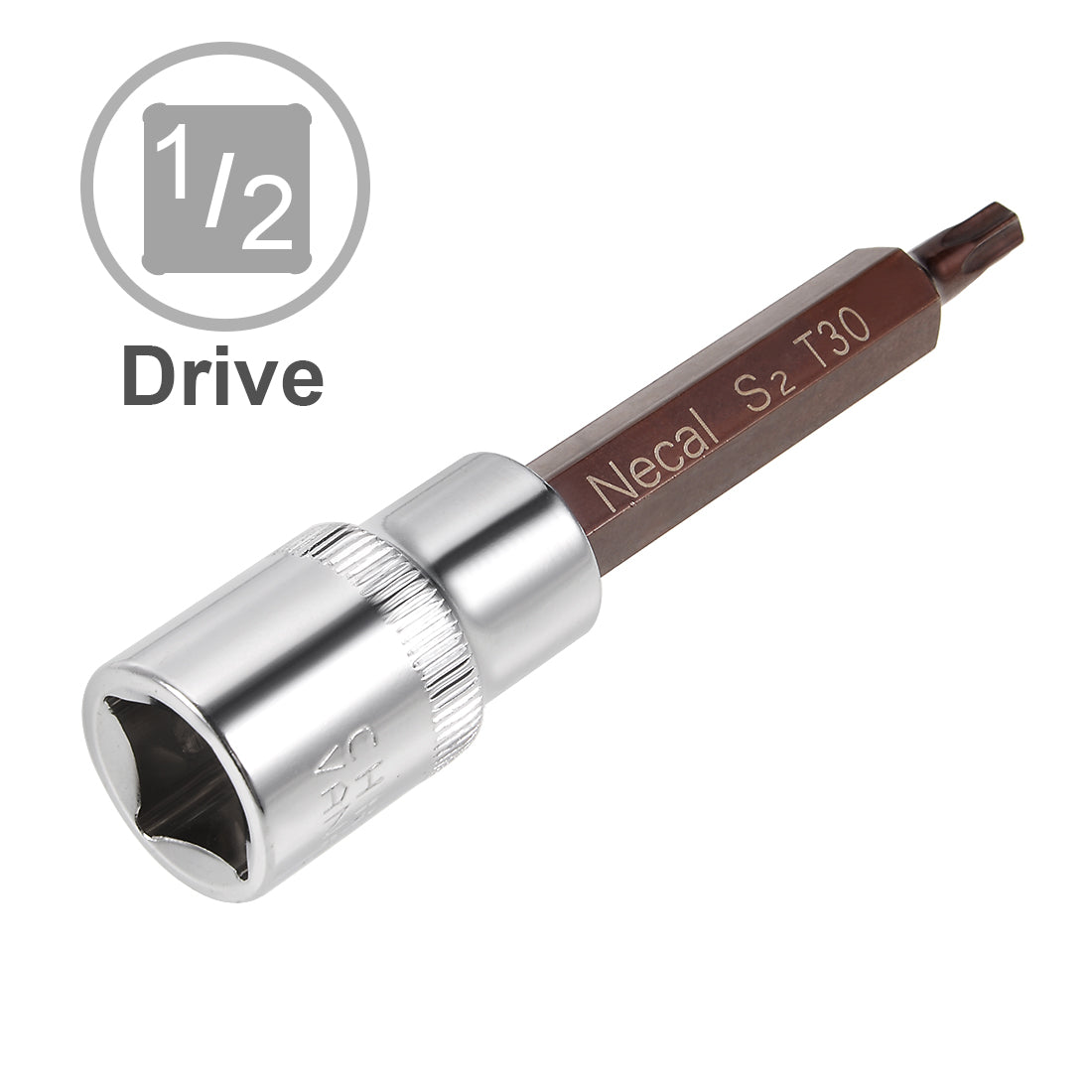 uxcell Uxcell Square Drive Torx Bit Socket S2 Steel