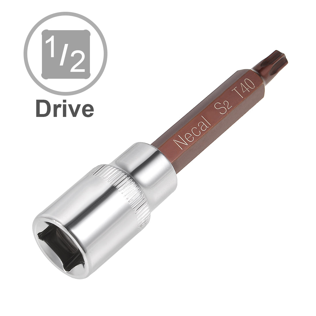 uxcell Uxcell Square Drive Torx Bit Socket S2 Steel