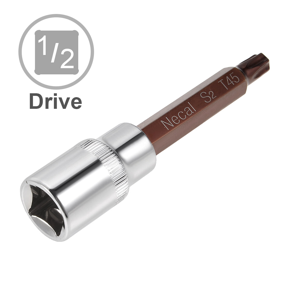 uxcell Uxcell Square Drive Torx Bit Socket S2 Steel