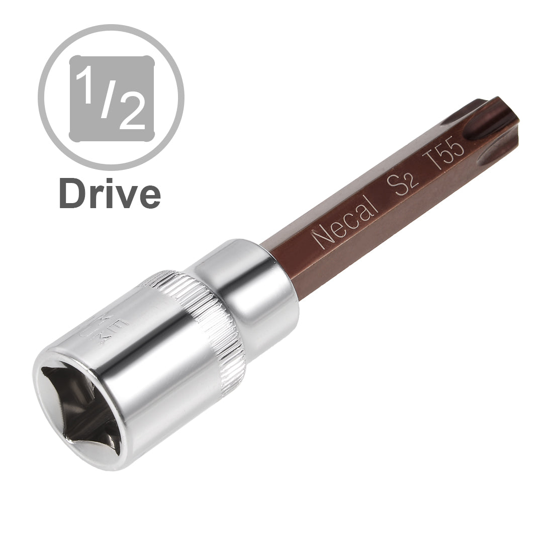 uxcell Uxcell Square Drive Torx Bit Socket S2 Steel