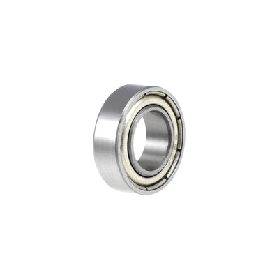 Harfington Uxcell Deep Groove Ball Bearings Metric Double Shield Chrome Steel ABEC1 Z1