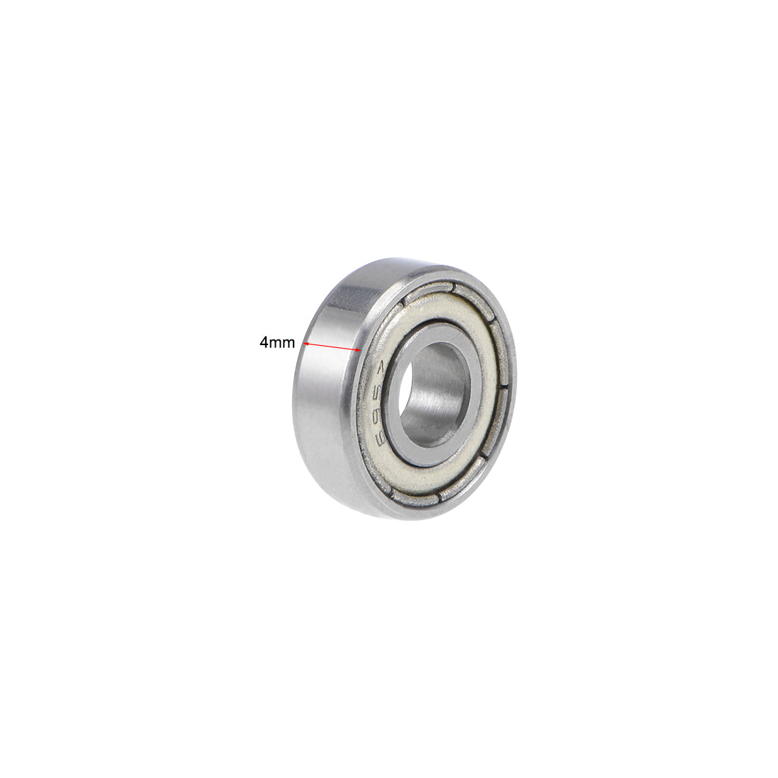 uxcell Uxcell Deep Groove Ball Bearings Metric Double Shielded Chrome Steel ABEC1 Z1