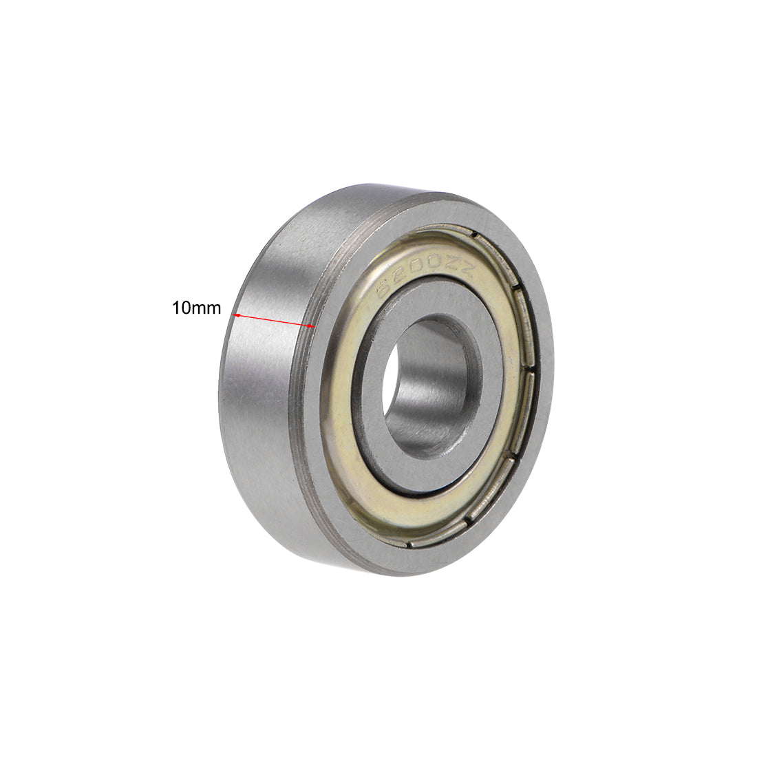 uxcell Uxcell Deep Groove Ball Bearings Metric Double Shield Chrome Steel ABEC1 Z1