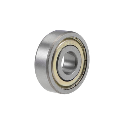 Harfington Uxcell Deep Groove Ball Bearings Metric Double Shield Chrome Steel ABEC1 Z1