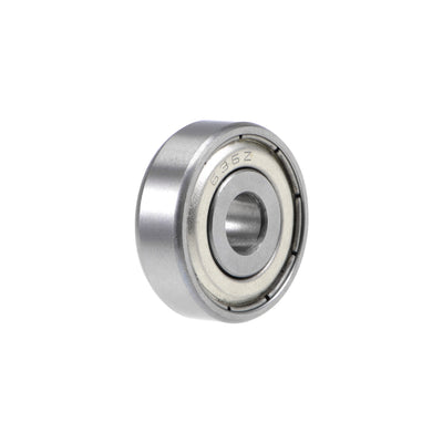 Harfington Uxcell Deep Groove Ball Bearings Metric Double Shielded Chrome Steel ABEC1 Z1