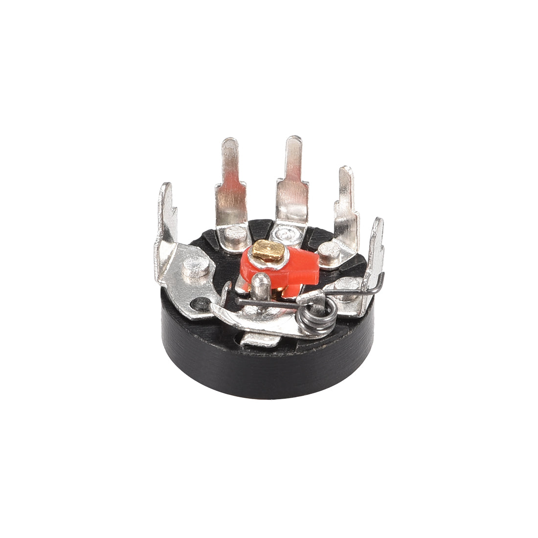 uxcell Uxcell 20 Stück Rad für Duplex Potentiometer mit Schalter 50k Ohm Varistor Single Kreis