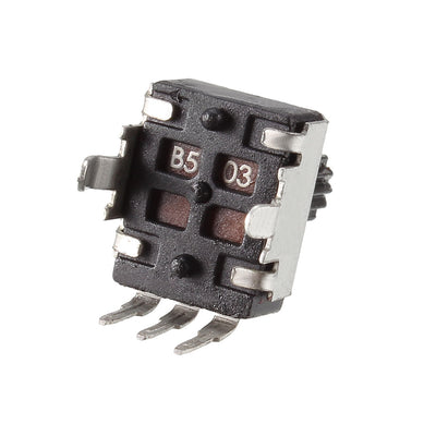 Harfington Uxcell Carbon Film Potentiometer 50K Ohm Variable Resistors Single Turn Rotary, 5pcs