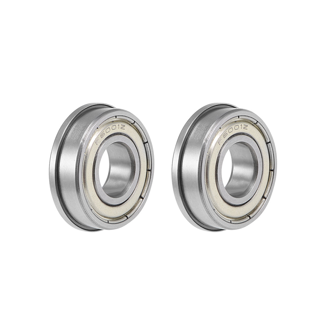 uxcell Uxcell Flange Deep Groove Ball Bearings Double Shield Chrome Steel