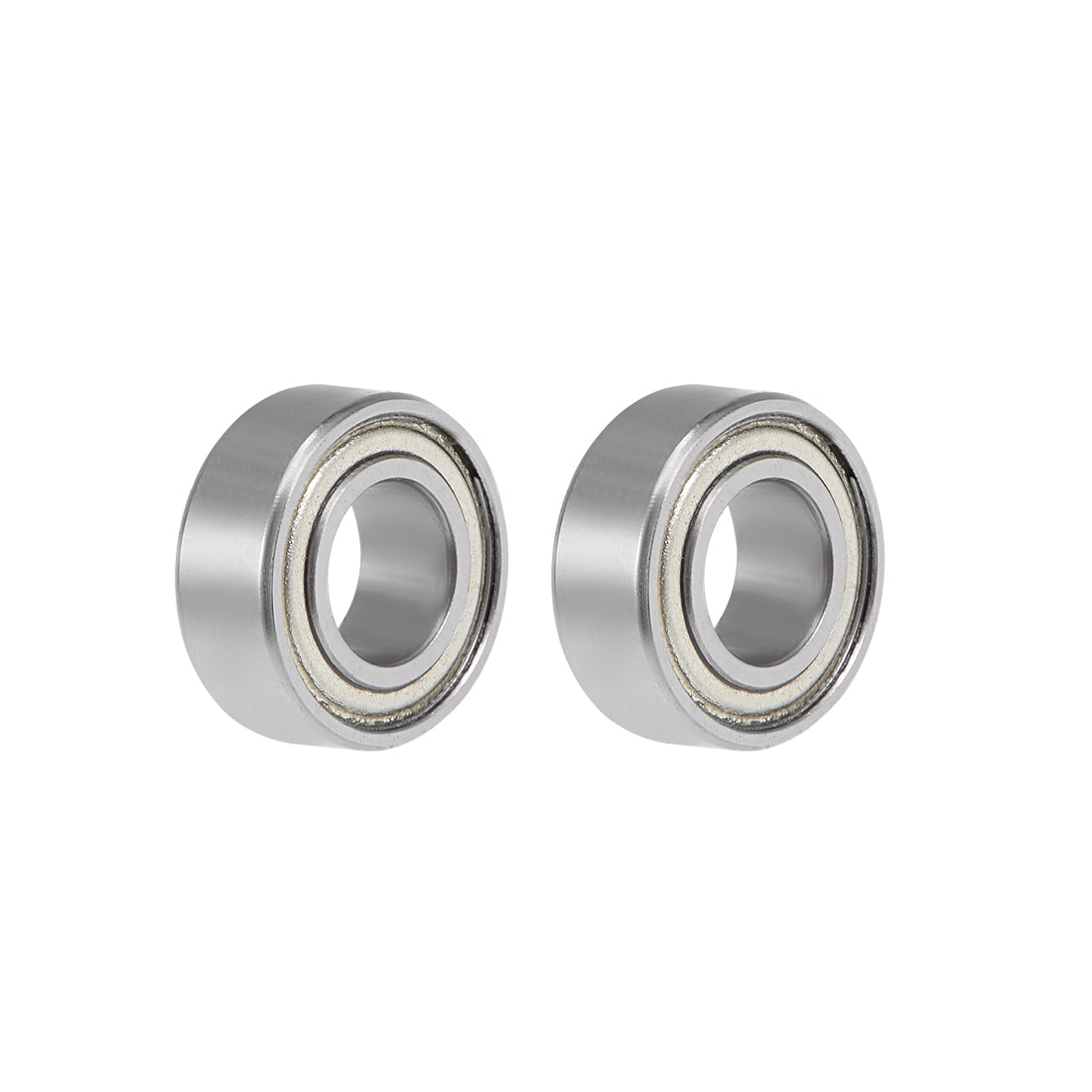 uxcell Uxcell Deep Groove Ball Bearings Z2 Double Shielded Chrome Steel Roller