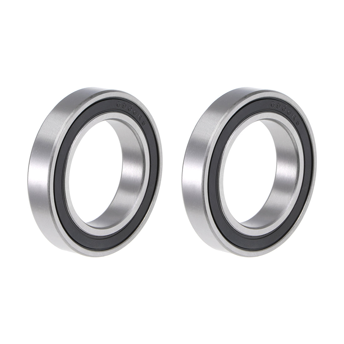 uxcell Uxcell Deep Groove Ball Bearing Double Seal Chrome Steel P0 Z1 Metric Bearings