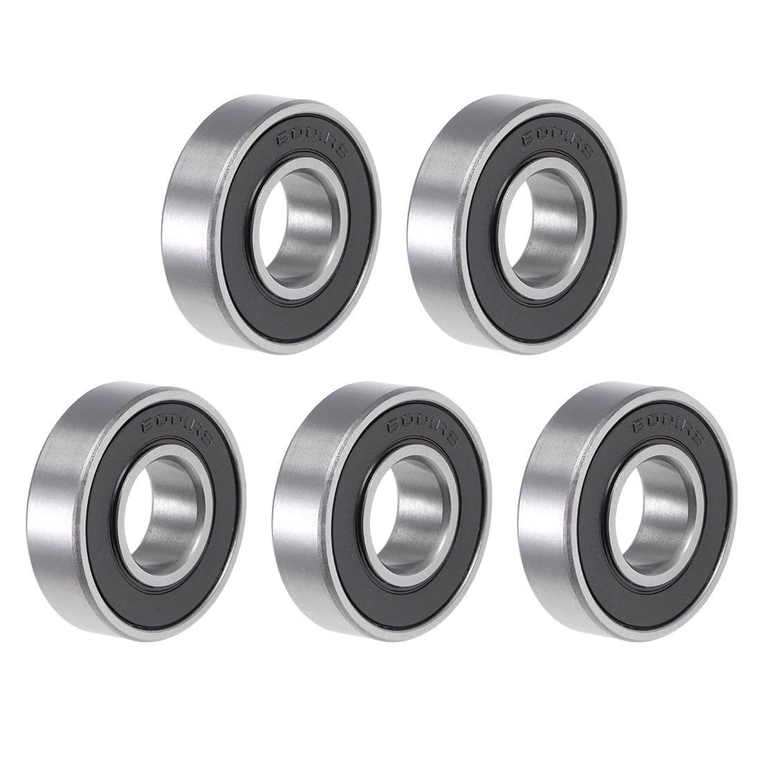 uxcell Uxcell Deep Groove Ball Bearing Double Sealed ABEC-3 Z1 Bearing