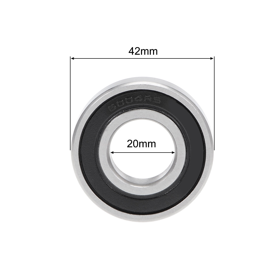 uxcell Uxcell Deep Groove Ball Bearing Double Sealed ABEC-3 Z1 Bearing