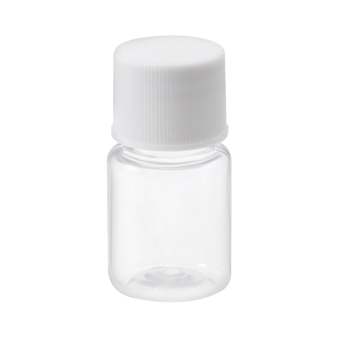 uxcell Uxcell Plastic Lab Chemical Reagent Bottle, 5ml/0.17oz Wide Mouth Sample Sealing Liquid Storage Container Transparent 50pcs