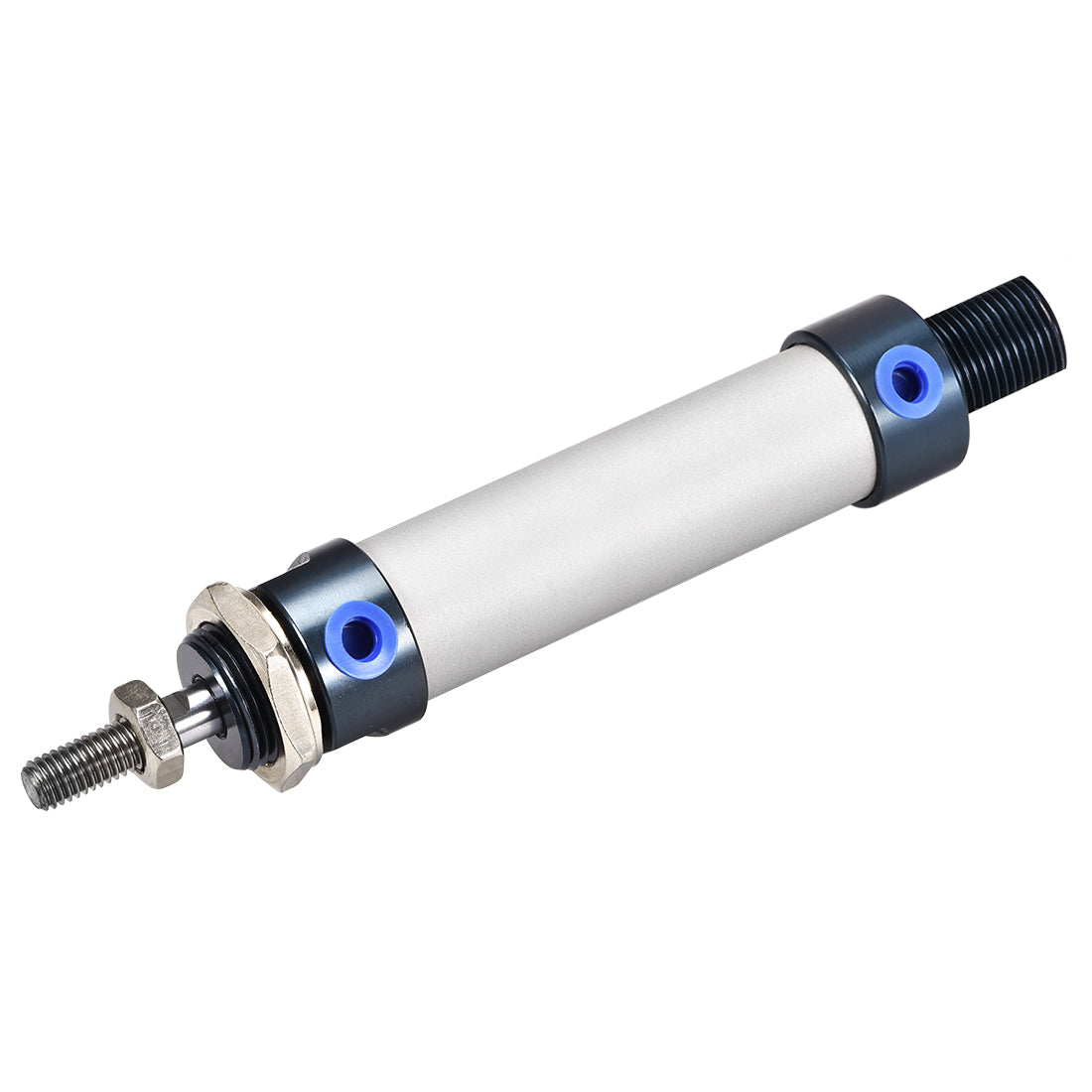 uxcell Uxcell Pneumatic Air Cylinder, 20mm Bore Stoke M8,Single Rod Double Action