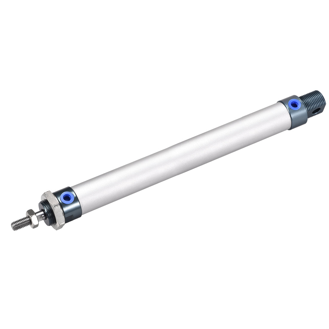 uxcell Uxcell Pneumatic Air Cylinder, 20mm Bore Stoke M8,Single Rod Double Action