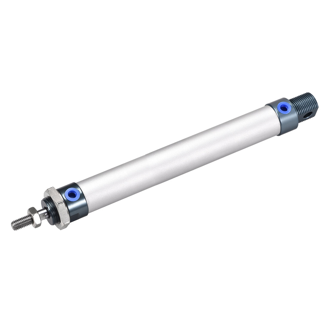 uxcell Uxcell Pneumatic Air Cylinder, 20mm Bore Stoke M8,Single Rod Double Action