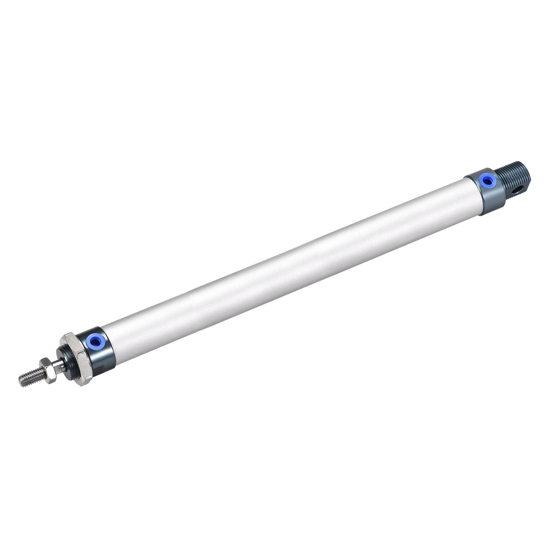 uxcell Uxcell Pneumatic Air Cylinder, 20mm Bore Stoke M8,Single Rod Double Action